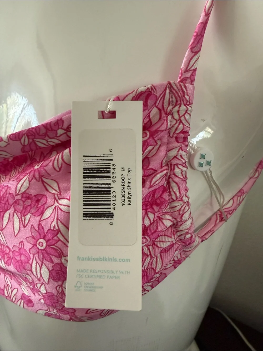 Frankie's Bikinis Kailyn Bandeau Bikini Set